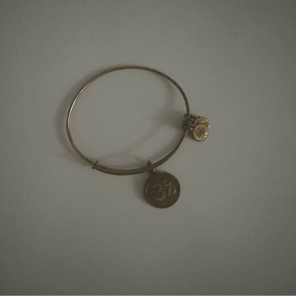 Alex & Ani with om symbol charm